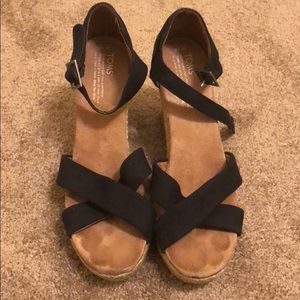 Toms Wedge Heels